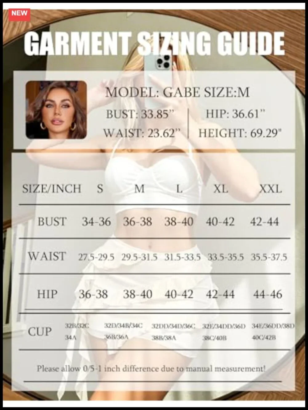 Flowy Ruffle Mini Skirt for Women - Boho Casual Elastic Waist